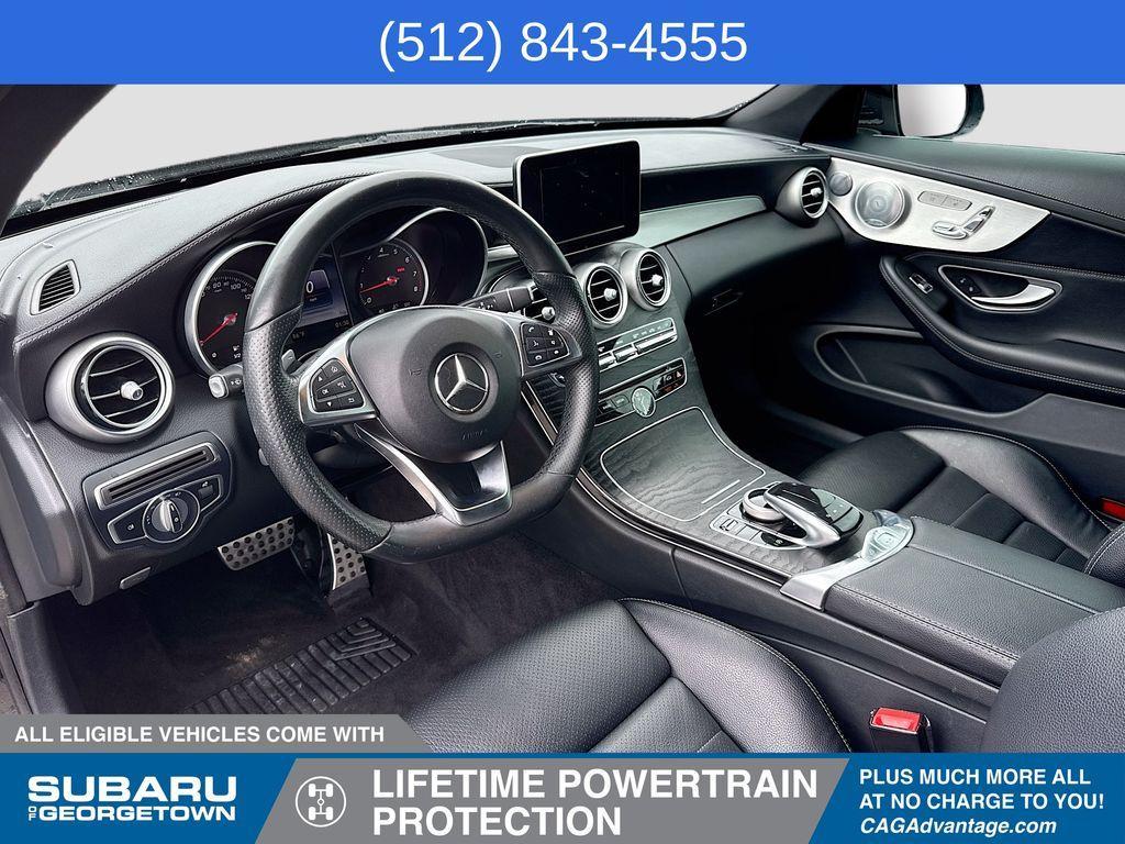 used 2017 Mercedes-Benz C-Class car, priced at $21,974