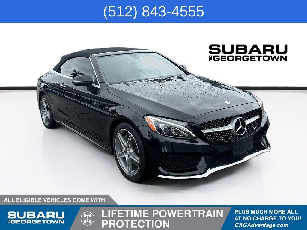 used 2017 Mercedes-Benz C-Class car, priced at $21,974