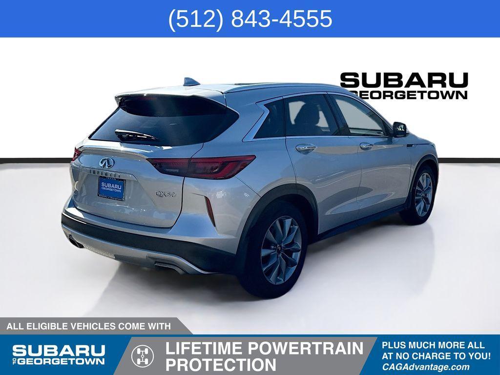 used 2021 INFINITI QX50 car, priced at $25,800