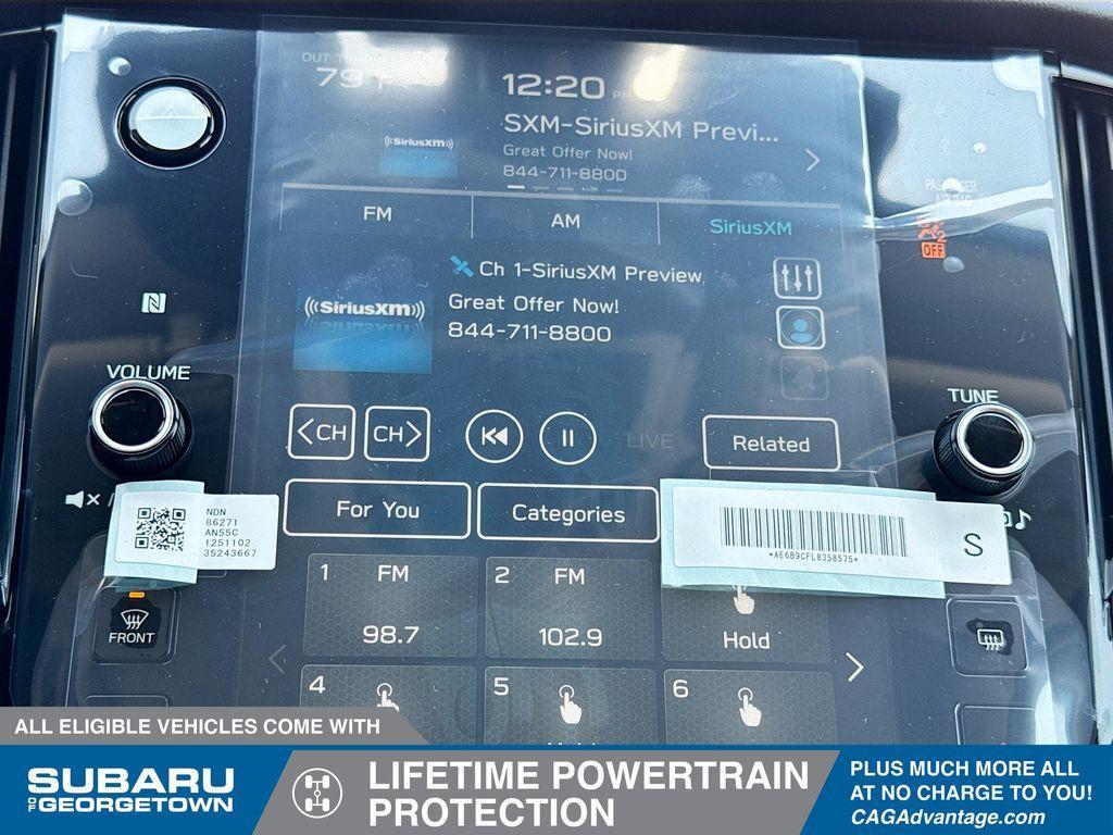 new 2025 Subaru Outback car, priced at $44,610