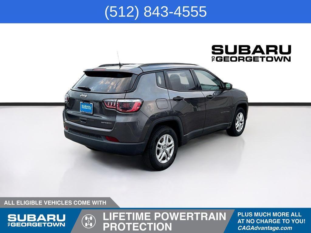 used 2018 Jeep Compass car, priced at $13,986