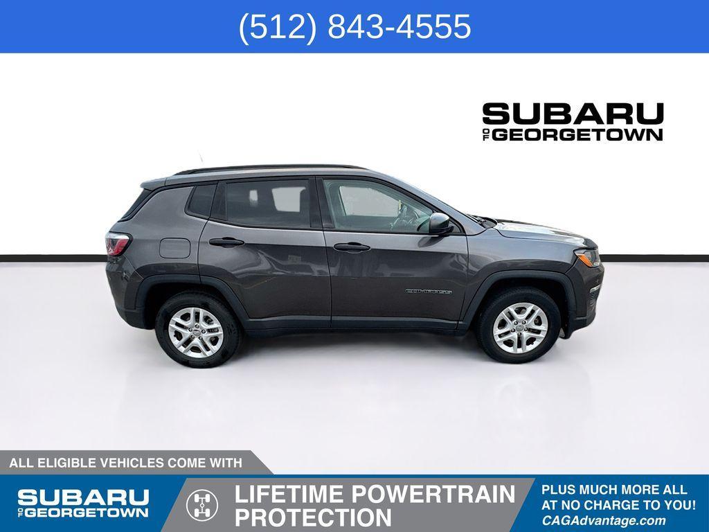 used 2018 Jeep Compass car, priced at $13,986