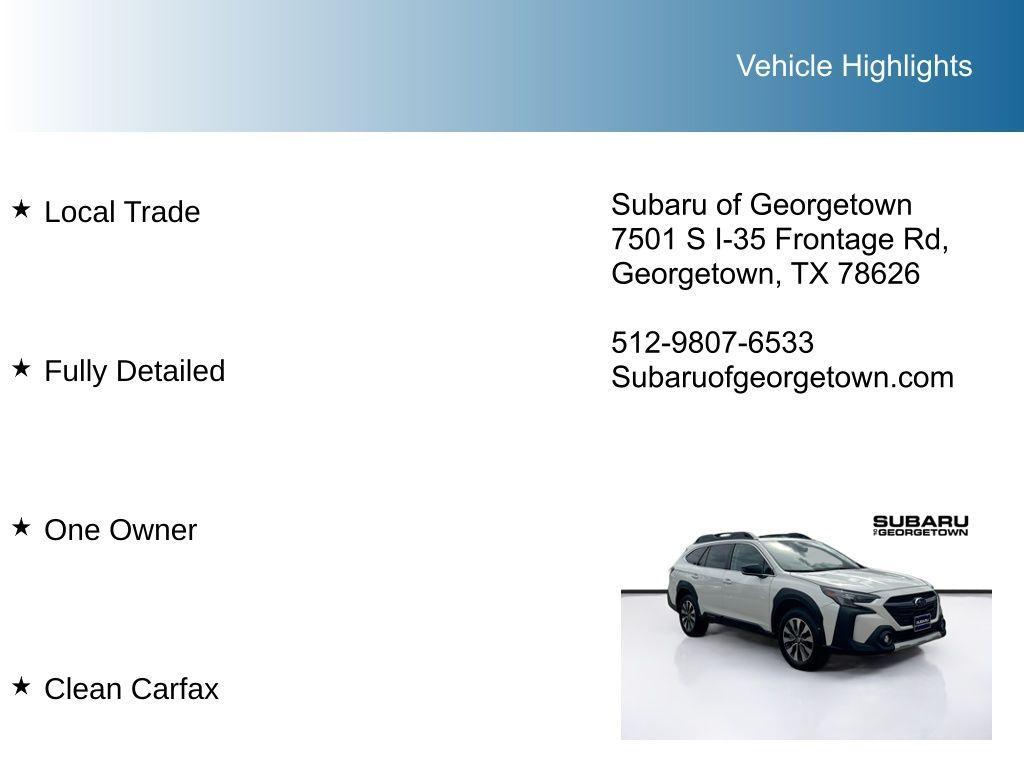 used 2025 Subaru Outback car, priced at $35,480