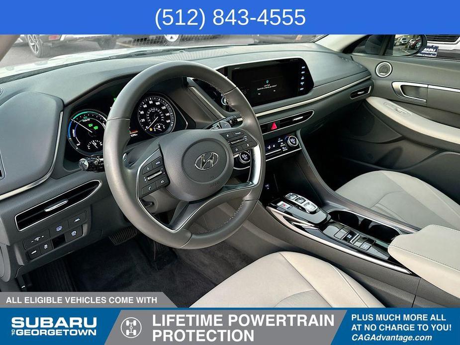 used 2023 Hyundai Sonata Hybrid car, priced at $24,531