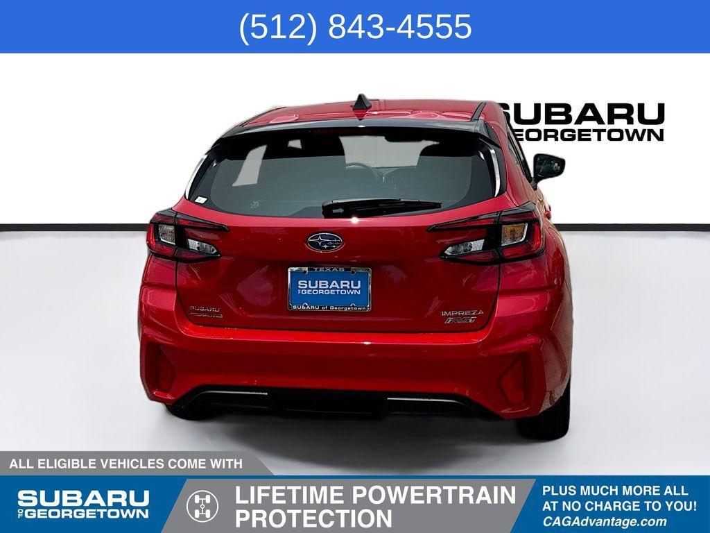 new 2025 Subaru Impreza car, priced at $33,045