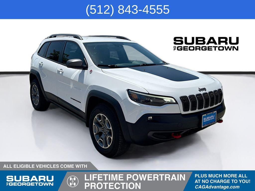 used 2021 Jeep Cherokee car, priced at $21,474