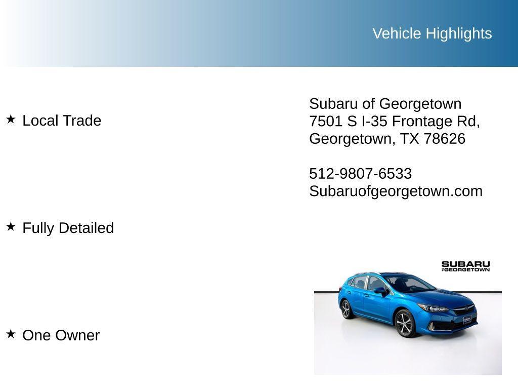 used 2022 Subaru Impreza car, priced at $16,921