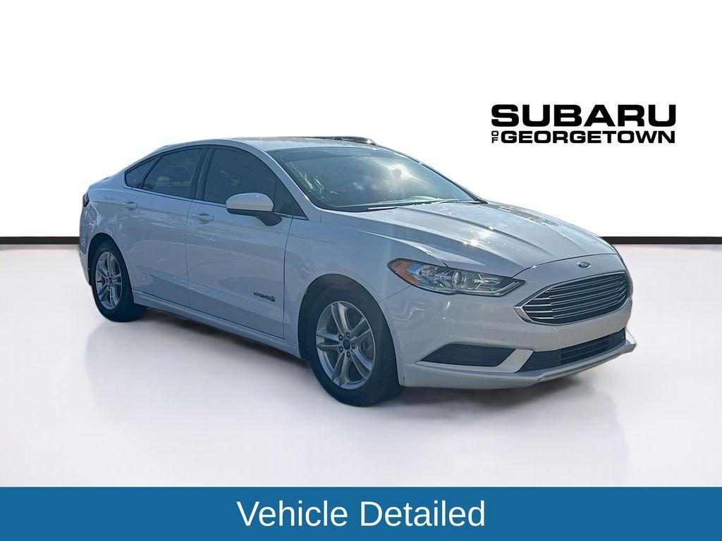 used 2018 Ford Fusion Hybrid car, priced at $6,991