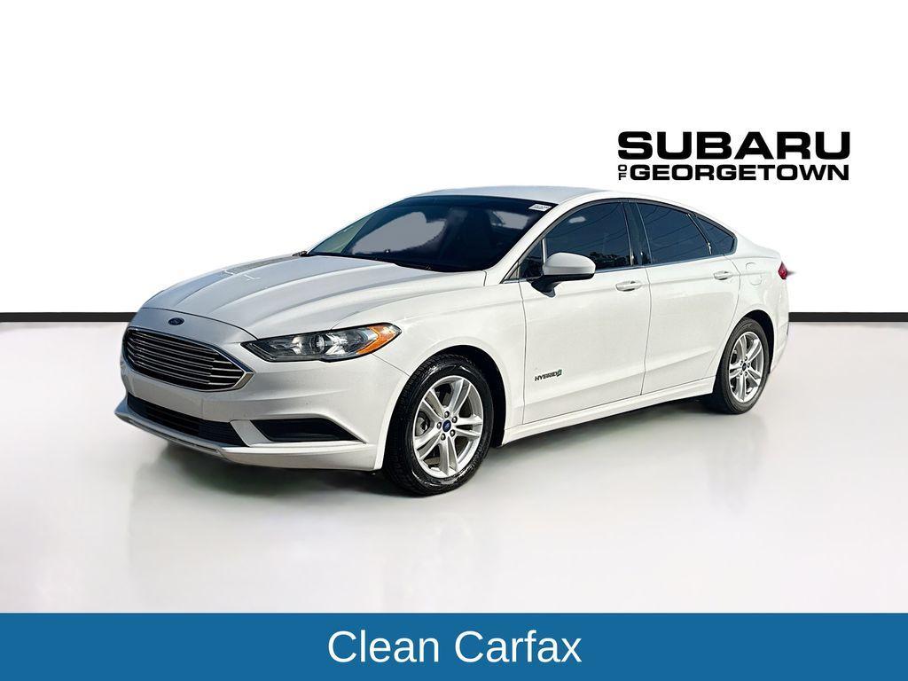 used 2018 Ford Fusion Hybrid car, priced at $6,991