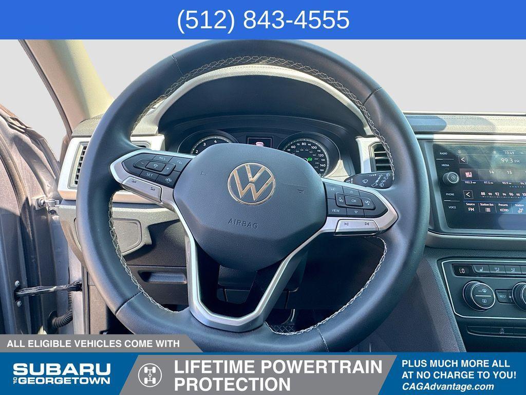 used 2021 Volkswagen Atlas car, priced at $22,587