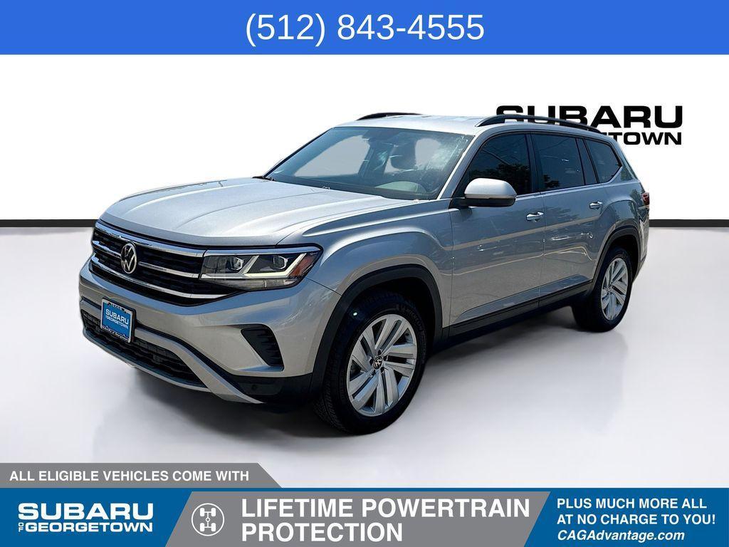 used 2021 Volkswagen Atlas car, priced at $22,587