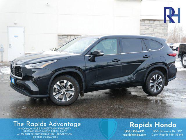 used 2021 Toyota Highlander car, priced at $29,332