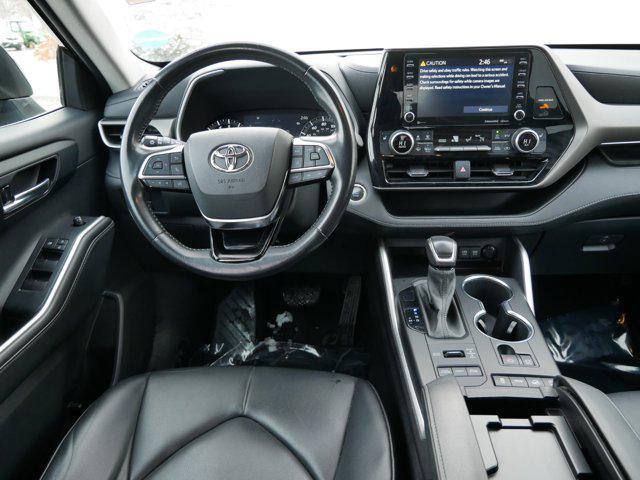 used 2021 Toyota Highlander car, priced at $29,225