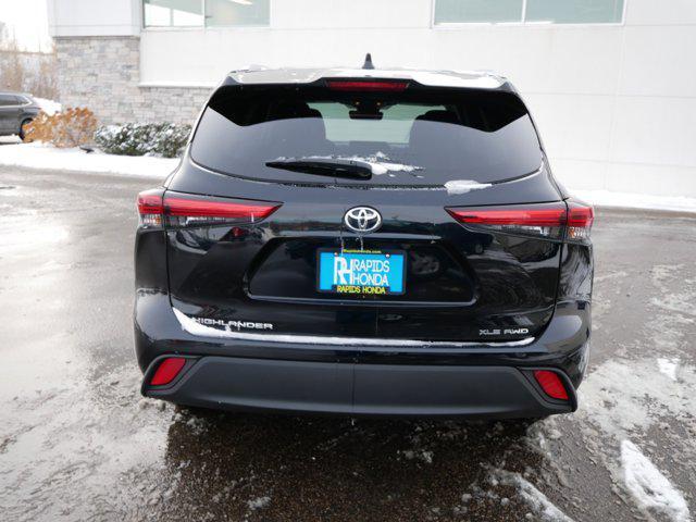 used 2021 Toyota Highlander car, priced at $29,225