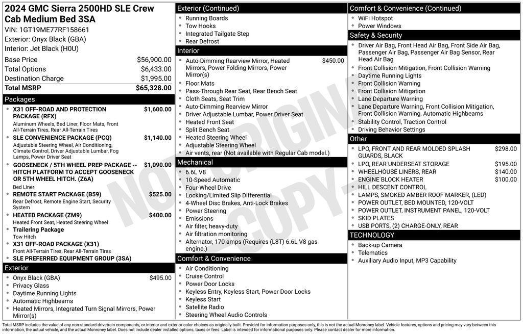 used 2024 GMC Sierra 2500 car, priced at $53,732