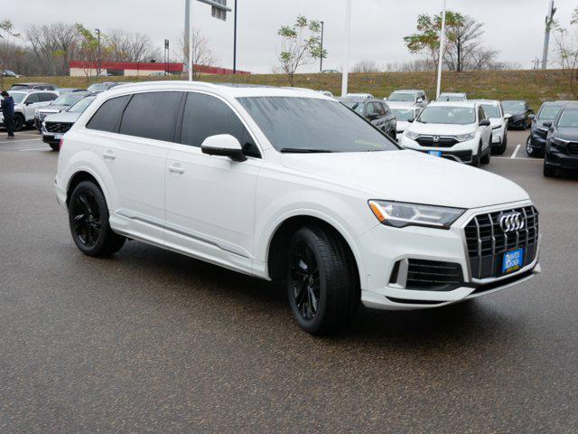 used 2021 Audi Q7 car, priced at $31,500