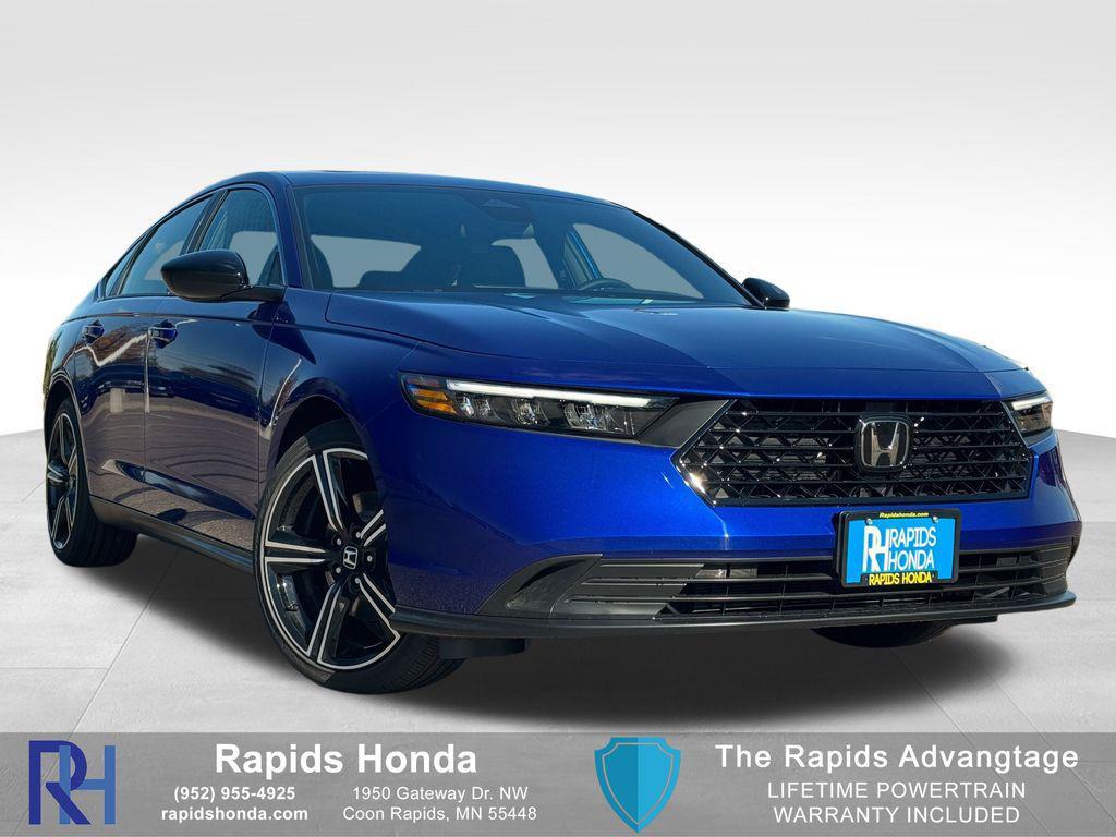 new 2025 Honda Accord Hybrid car, priced at $33,700