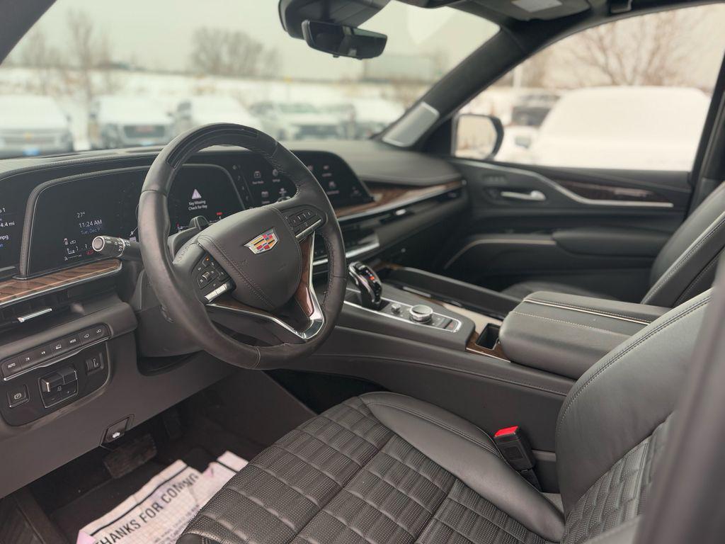 used 2023 Cadillac Escalade ESV car, priced at $84,457