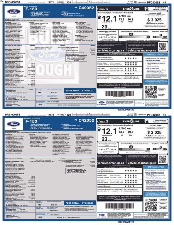 used 2023 Ford F-150 car, priced at $41,962