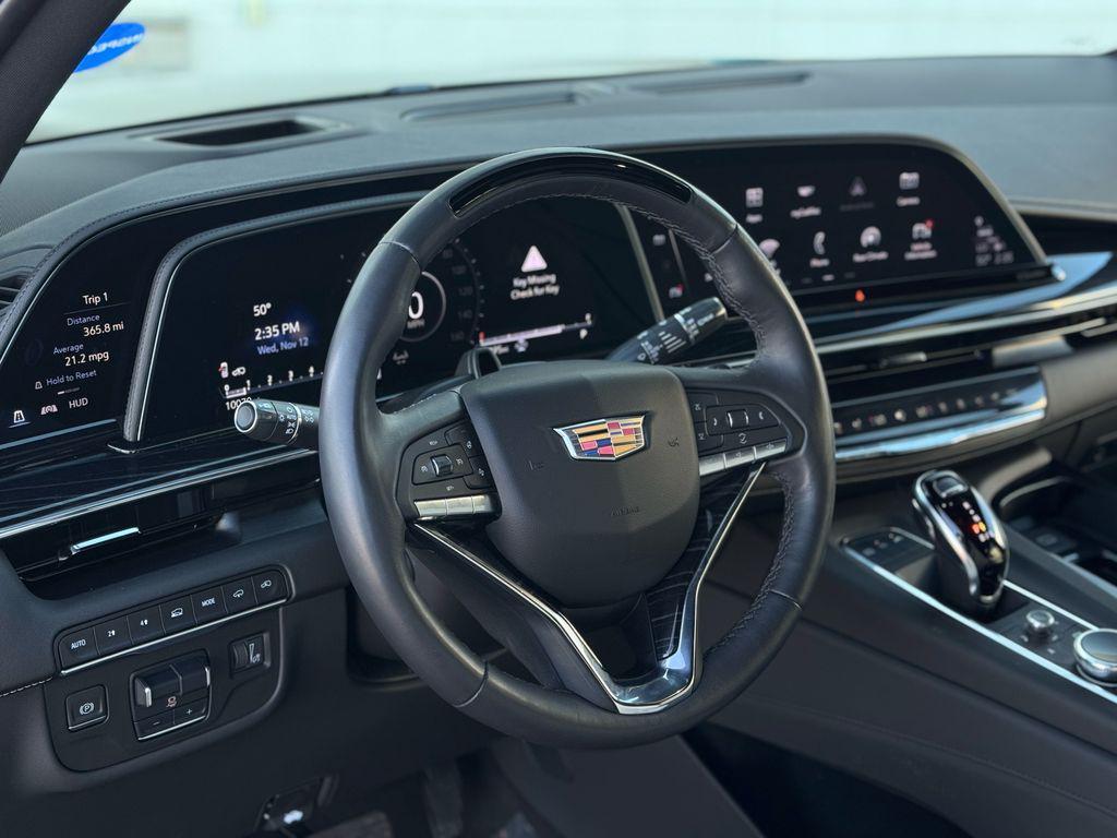 used 2024 Cadillac Escalade car, priced at $89,437