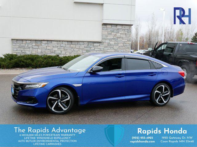 used 2022 Honda Accord car, priced at $25,750