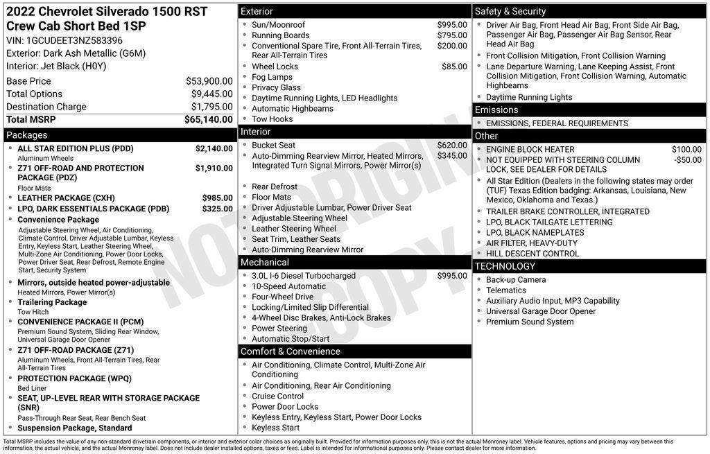 used 2022 Chevrolet Silverado 1500 car, priced at $38,079