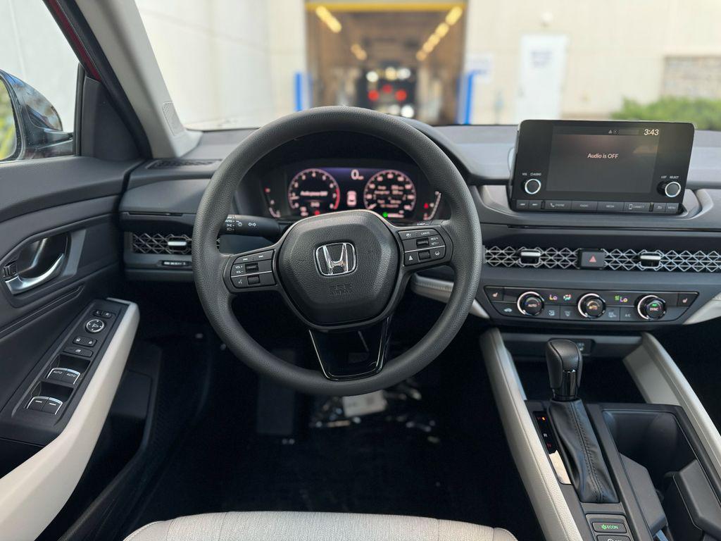 new 2025 Honda Accord car, priced at $30,750