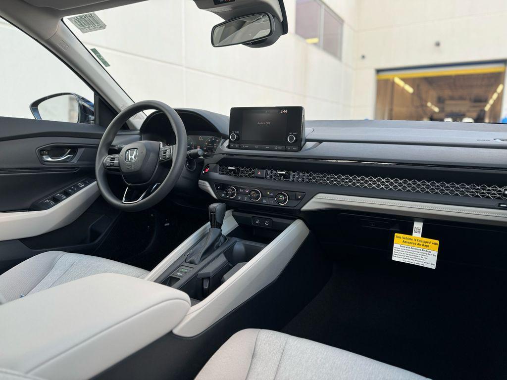 new 2025 Honda Accord car, priced at $30,750