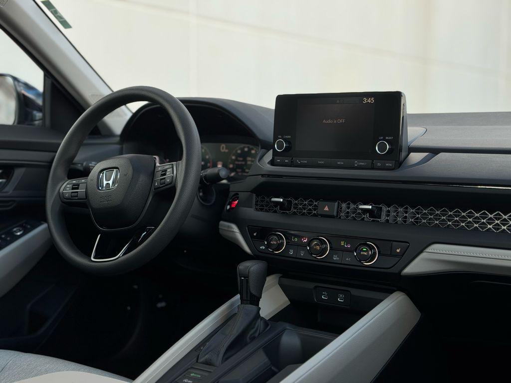new 2025 Honda Accord car, priced at $30,750