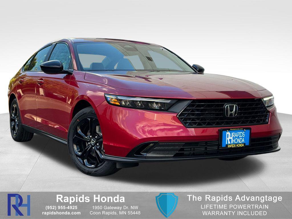 new 2025 Honda Accord car, priced at $30,750