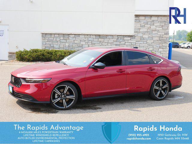 used 2023 Honda Accord Hybrid car, priced at $27,935