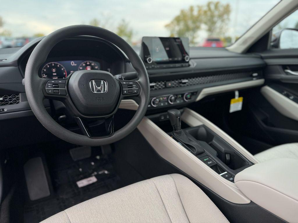 new 2025 Honda Accord car, priced at $30,705