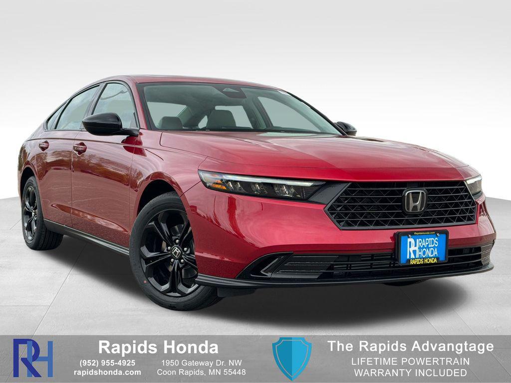new 2025 Honda Accord car, priced at $30,705