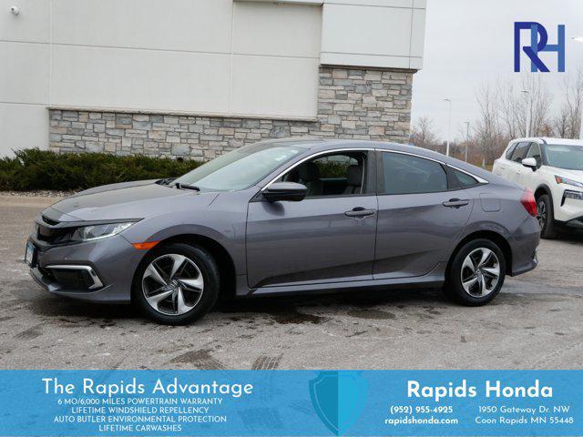 used 2020 Honda Civic car, priced at $18,500