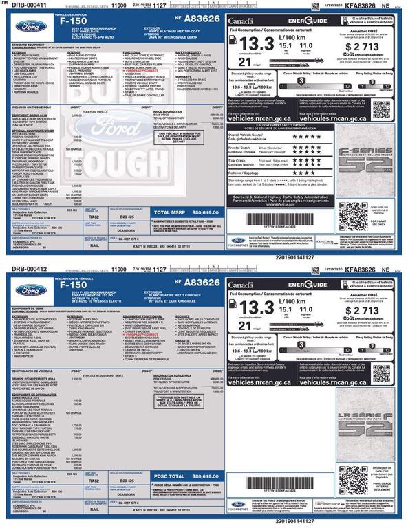 used 2019 Ford F-150 car, priced at $28,171