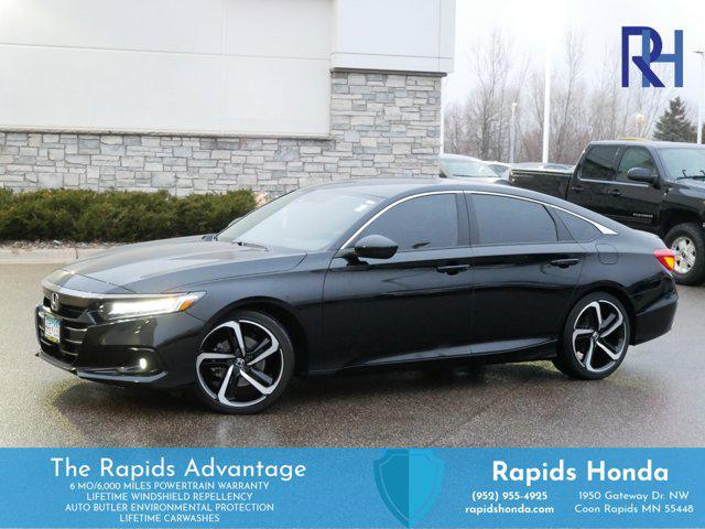 used 2022 Honda Accord car, priced at $24,923