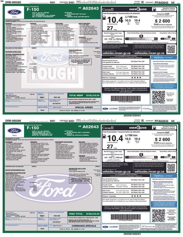 used 2023 Ford F-150 car, priced at $56,758