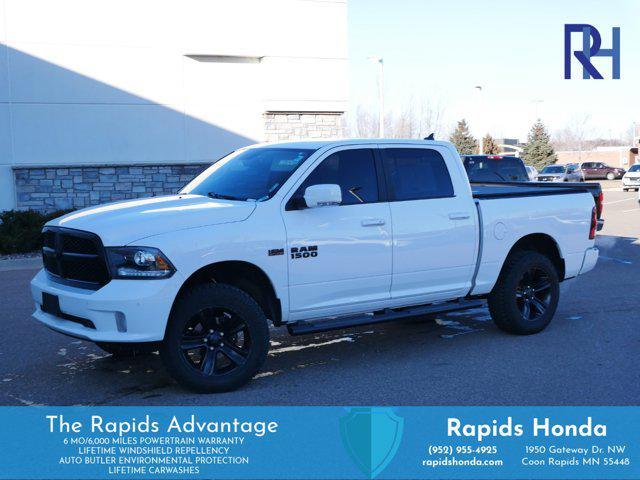 used 2018 Ram 1500 car, priced at $22,100