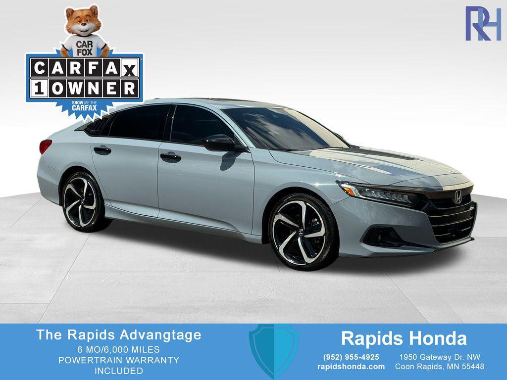 used 2022 Honda Accord car, priced at $27,991