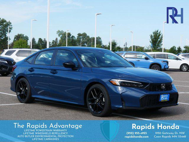 new 2025 Honda Civic car, priced at $26,600