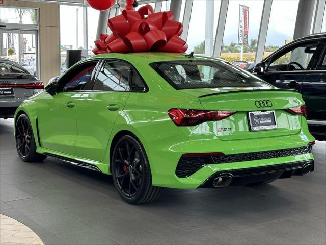 new 2024 Audi RS 3 car, priced at $64,895