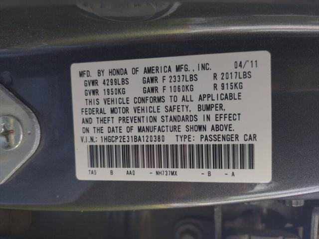 used 2011 Honda Accord car, priced at $5,895