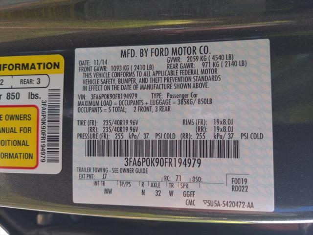 used 2015 Ford Fusion car, priced at $13,495