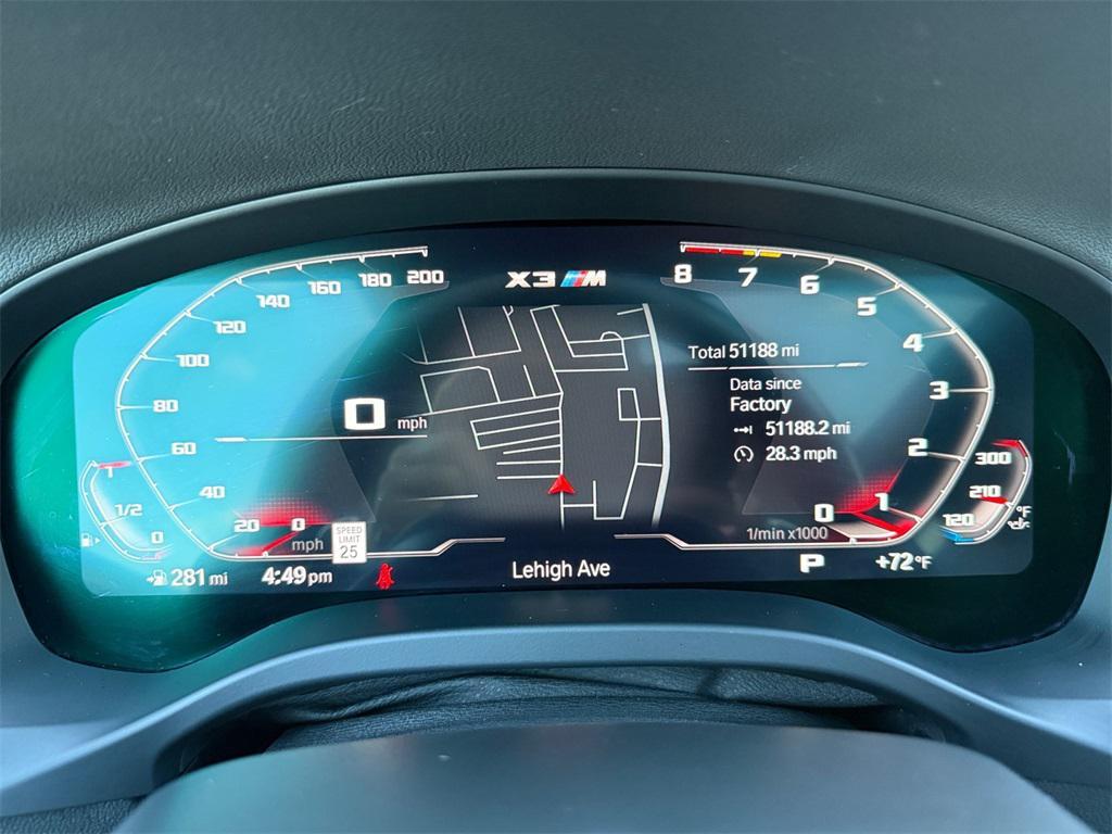 used 2021 BMW X3 M car, priced at $49,191