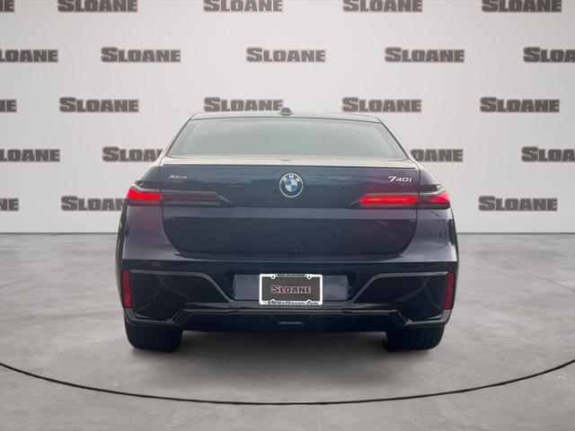 new 2025 BMW 740 car, priced at $107,325