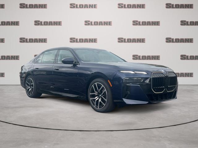 new 2025 BMW 740 car, priced at $107,325