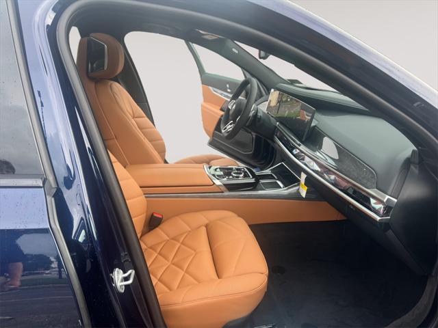 new 2025 BMW 740 car, priced at $107,325