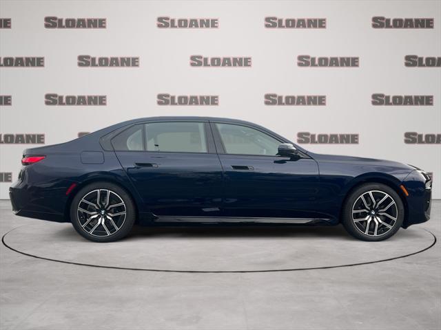 new 2025 BMW 740 car, priced at $107,325