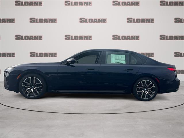 new 2025 BMW 740 car, priced at $107,325