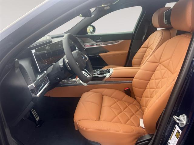 new 2025 BMW 740 car, priced at $107,325
